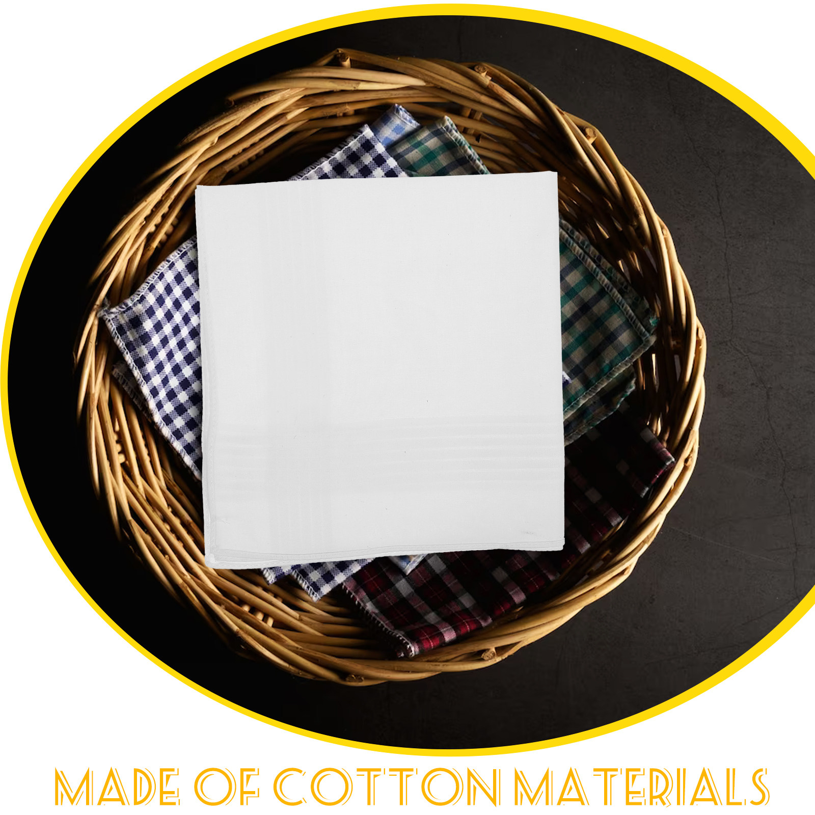 3개입 순백색 손수건 남성용 스타일리시 면 반다나 다용 - Handkerchief Cotton Men 리뷰 및 가격