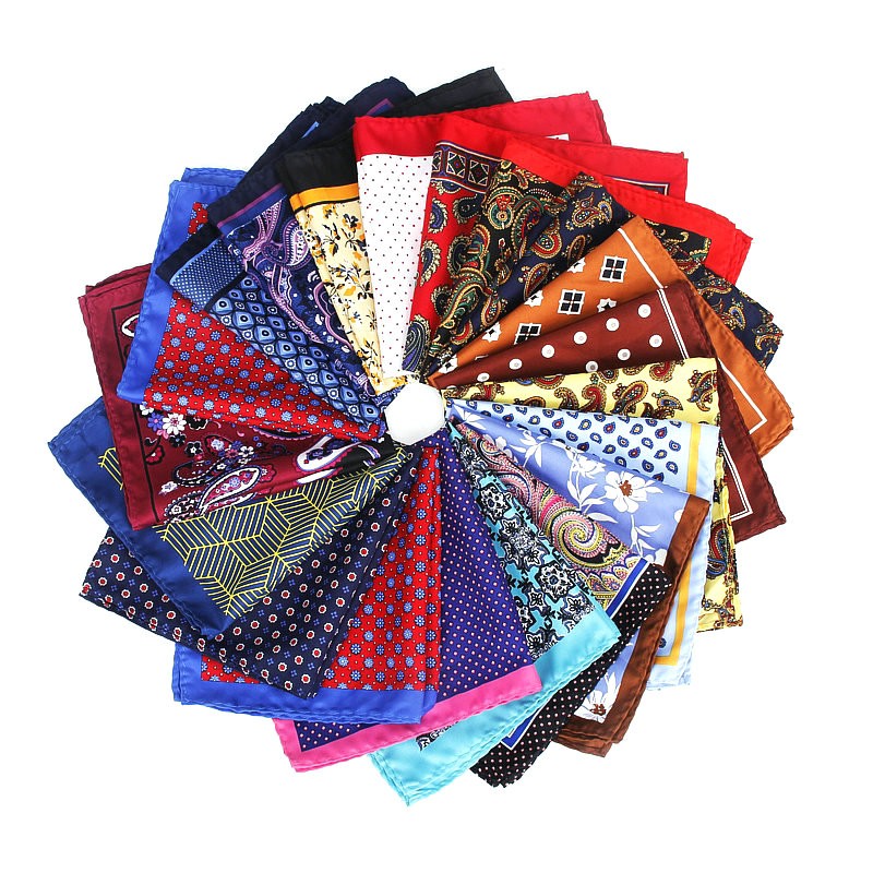 새로운 패션 남자 손수건 포켓 스퀘어 인기 32X32C - Pocket Square Set 리뷰 및 가격