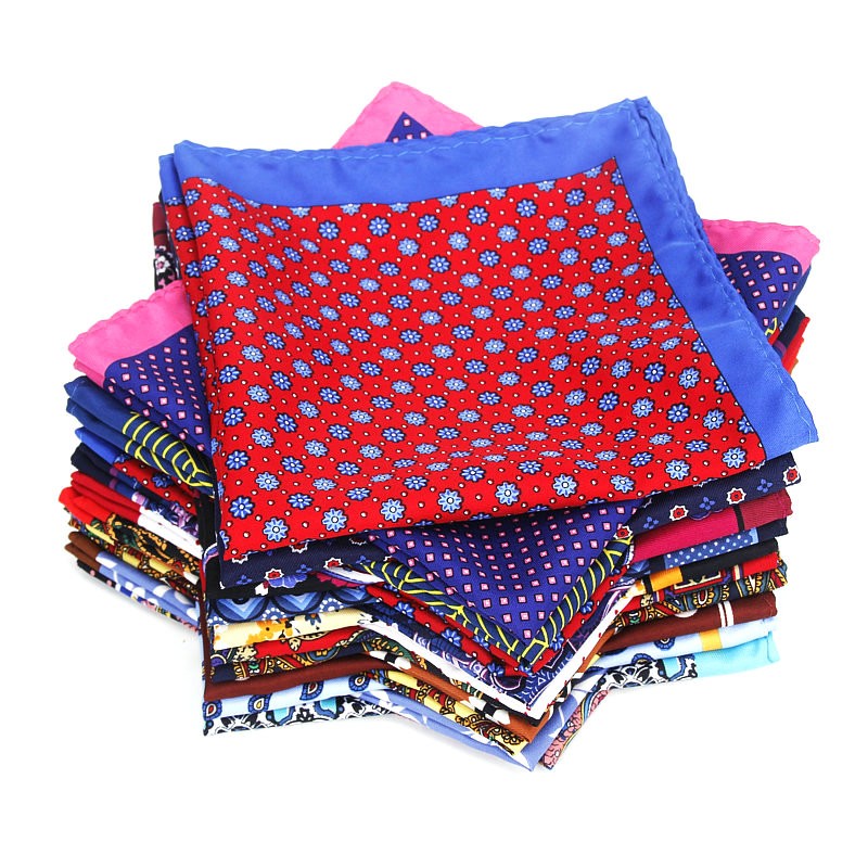 새로운 패션 남자 손수건 포켓 스퀘어 인기 32X32C - Pocket Square Set 리뷰 및 가격